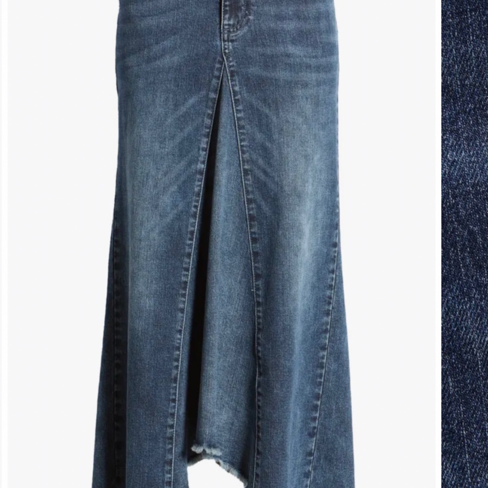 Wash Lab denim Skirt
